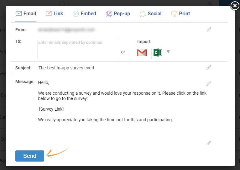 email surveys