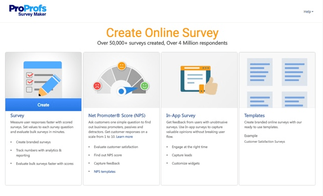 Get feedback with survey maker software