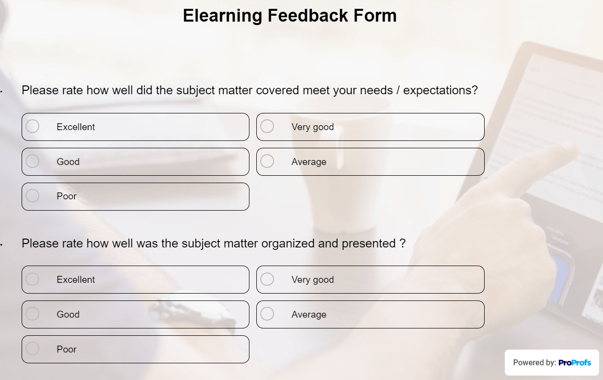 Educational Surveys