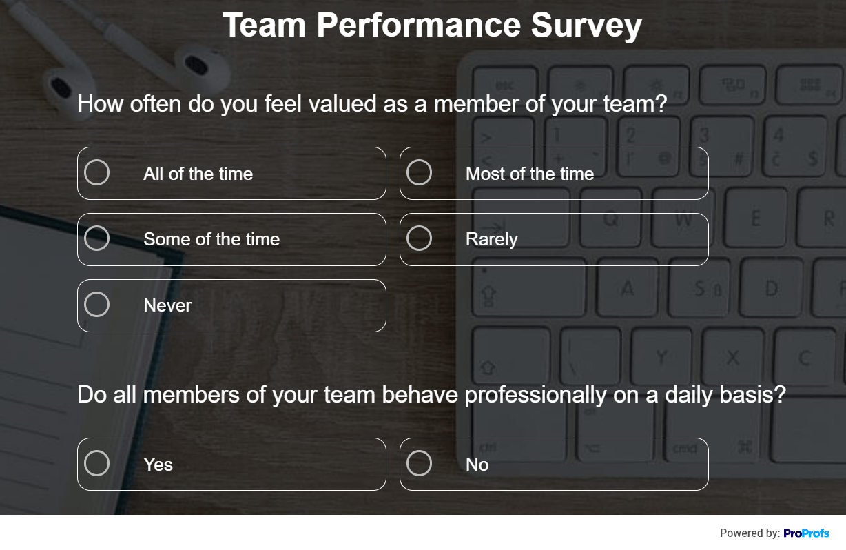 Employee Satisfaction Surveys