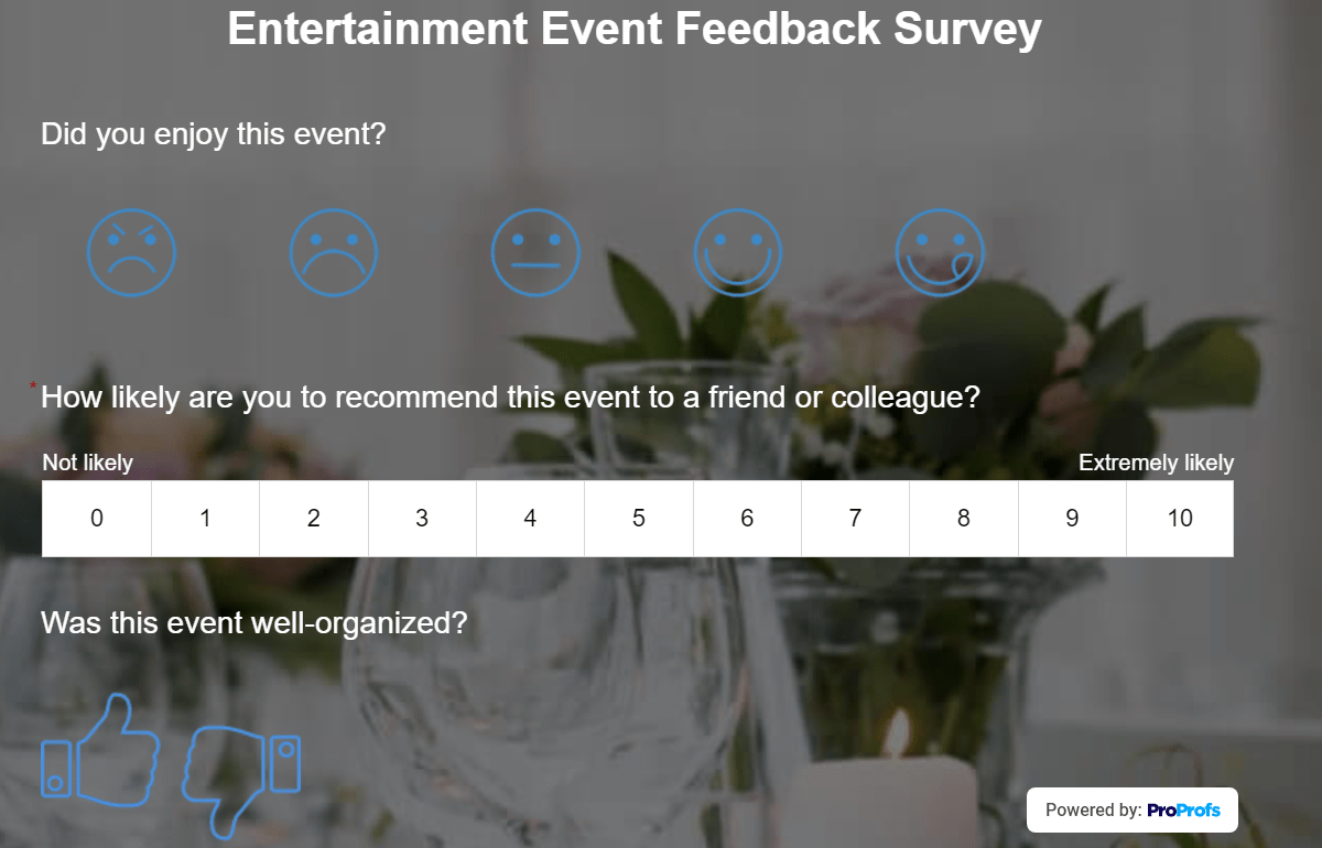 Event Surveys