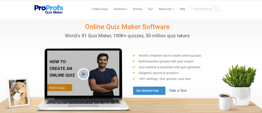 ProProfs Quiz Maker