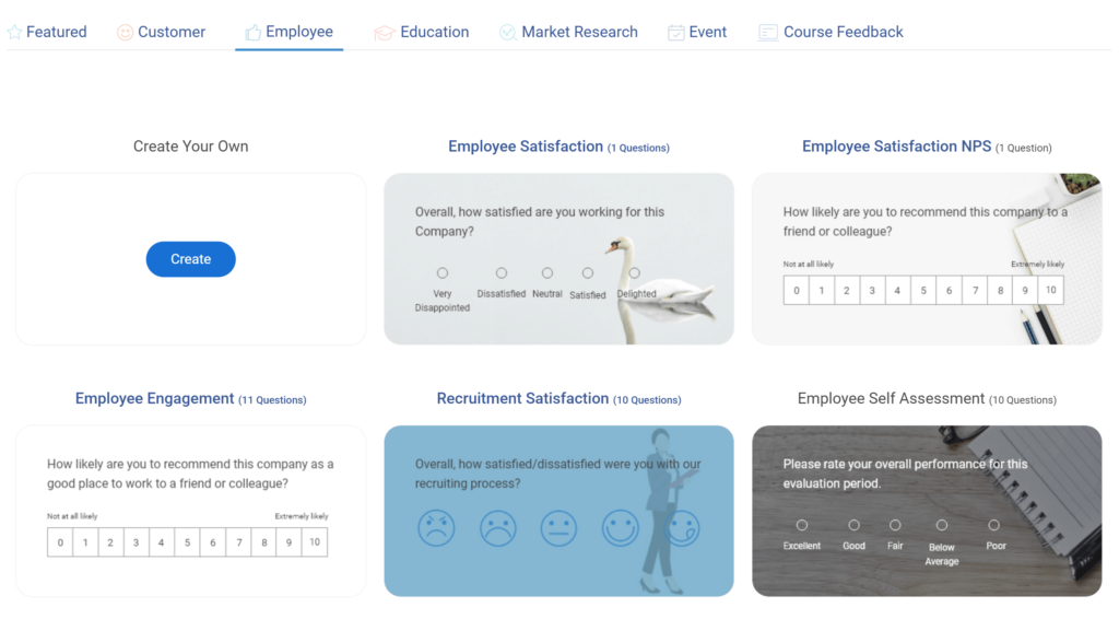 employee questionnaire