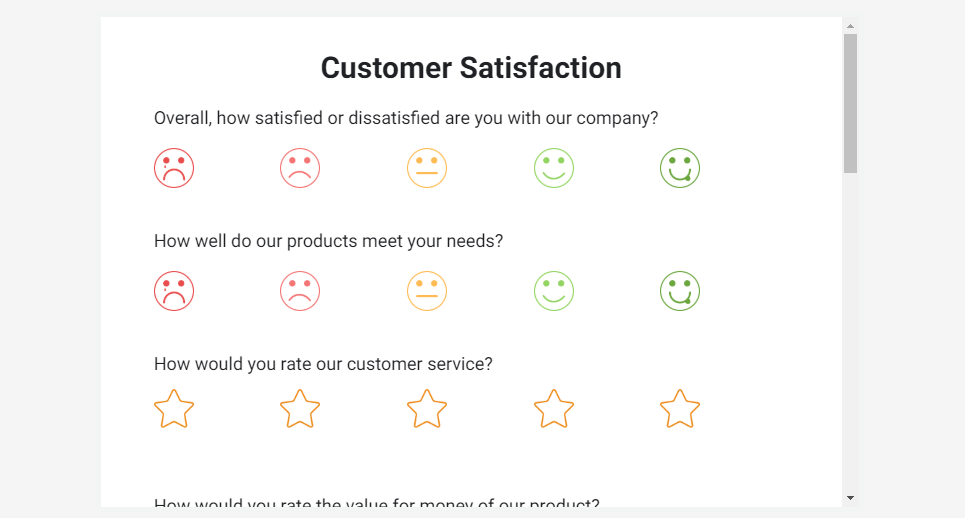 Customer Satisfaction