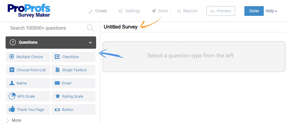Manage Survey