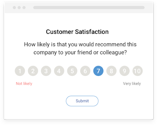 Customer satisfaction template