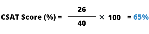 csat calculation