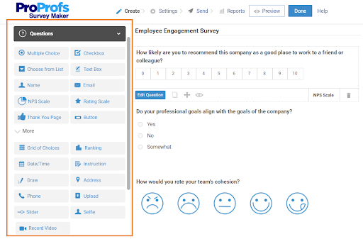 survey question types