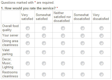 examples of multiple choice questions