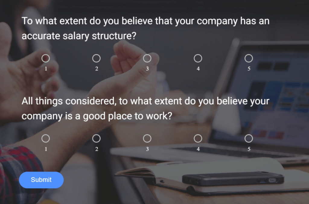 DEI Survey Equity template