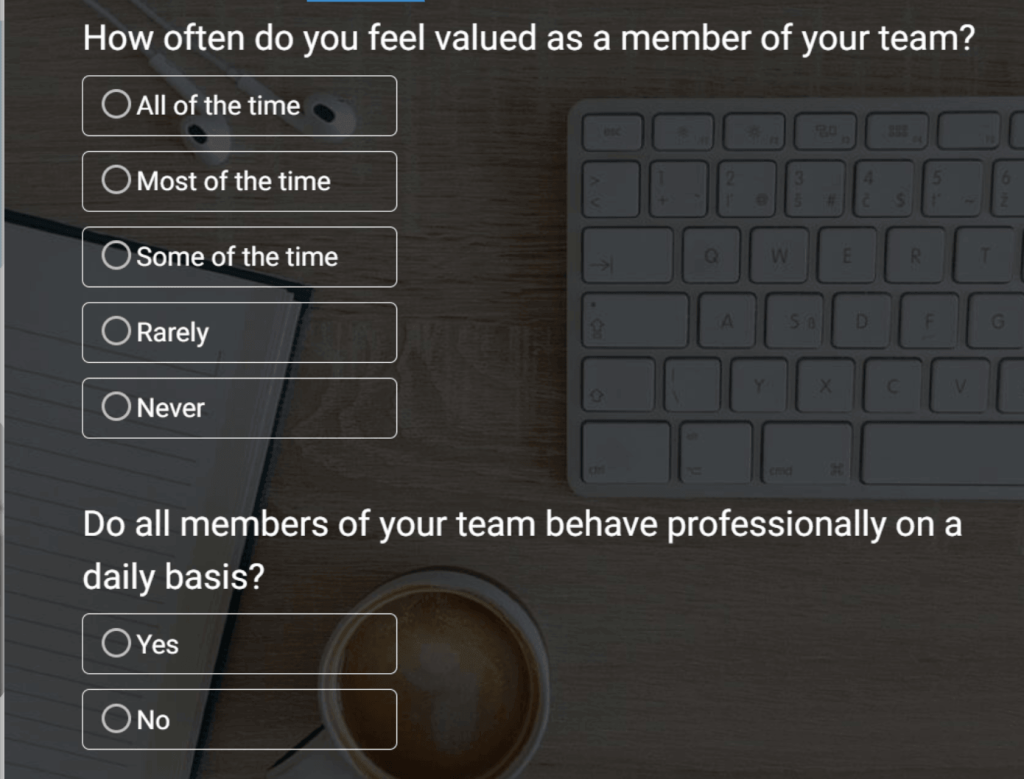 DEI Survey Inclusion template