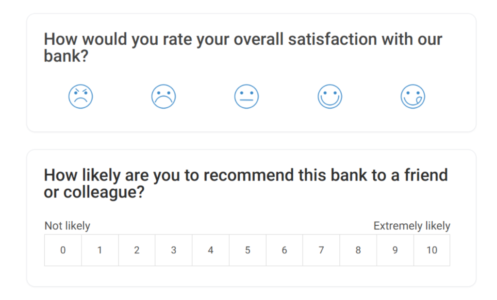 Financial Services customer satisfaction survey template
