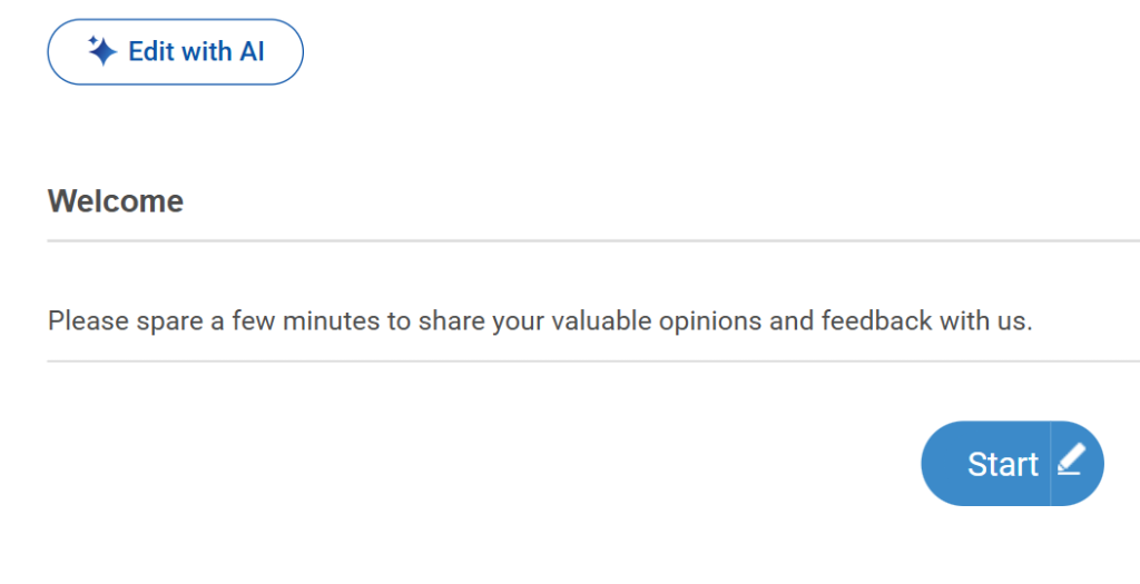 edit your pulse surveys with AI