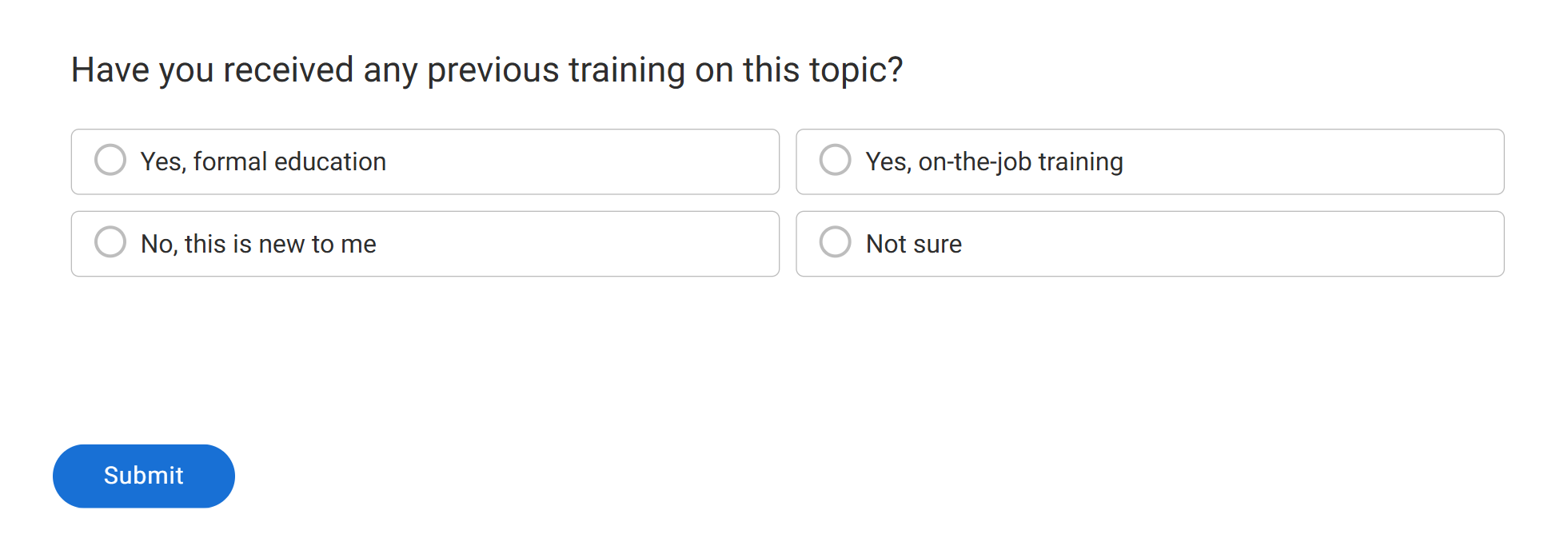 ProProfs Survey preview