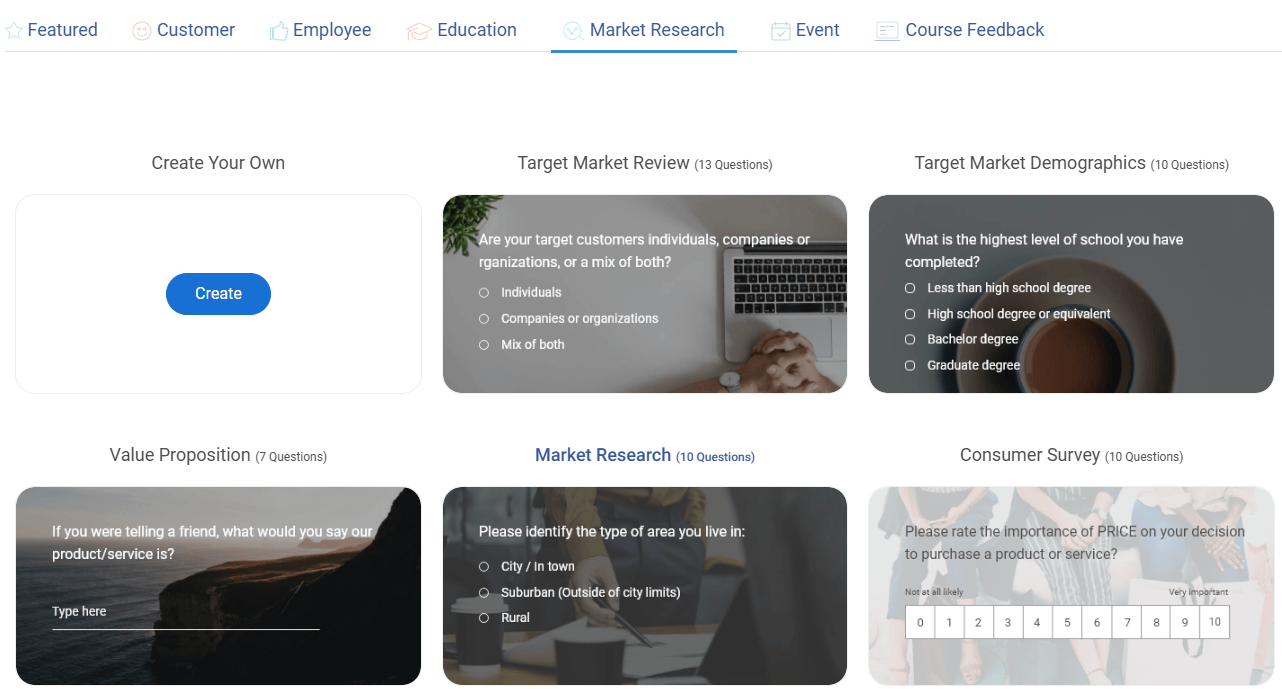 Market Research Survey Template 