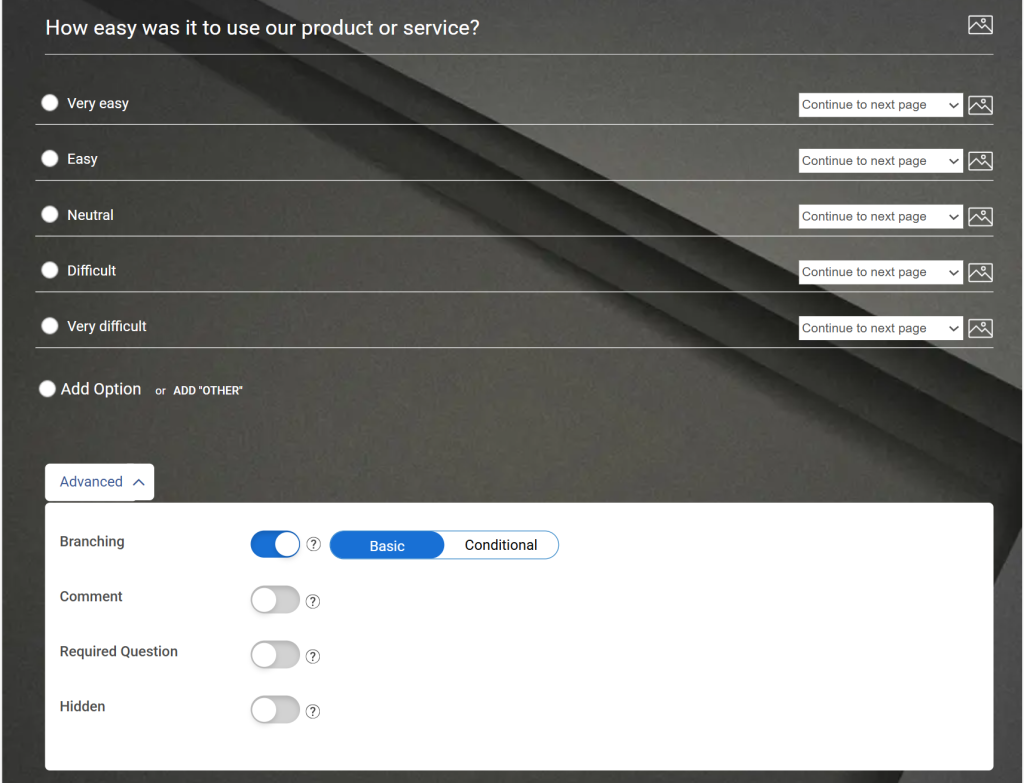 Add Branching Logic to your email survey