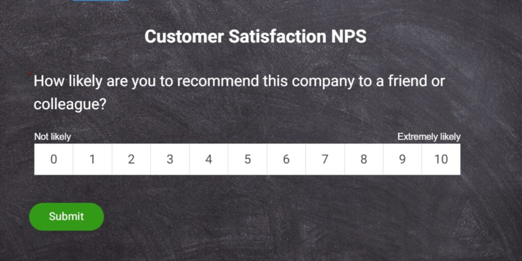customer satisfaction NPS