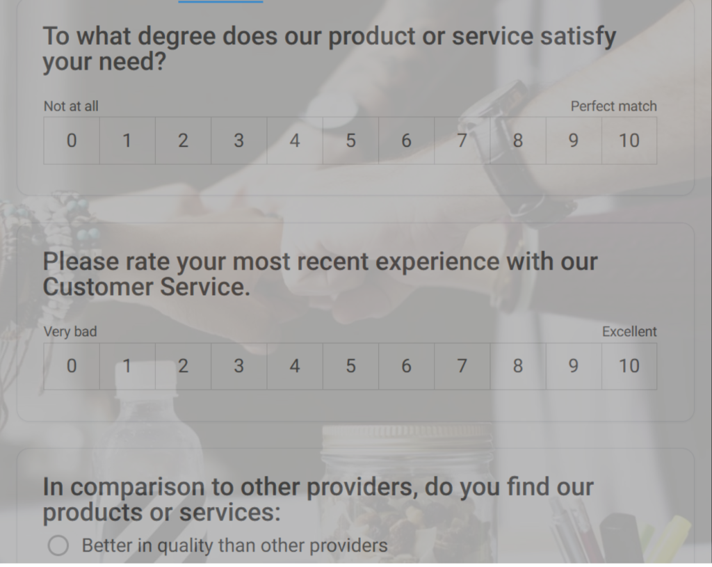 Onboarding template proprofs survey maker