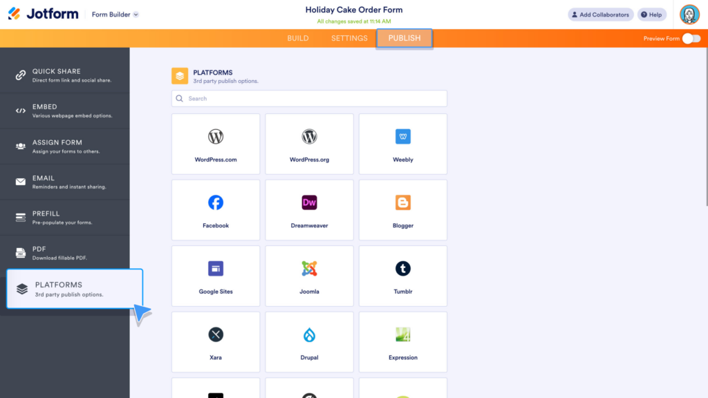 jotform online surveys