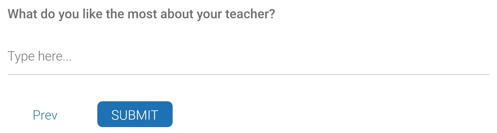 survey assignment for high school