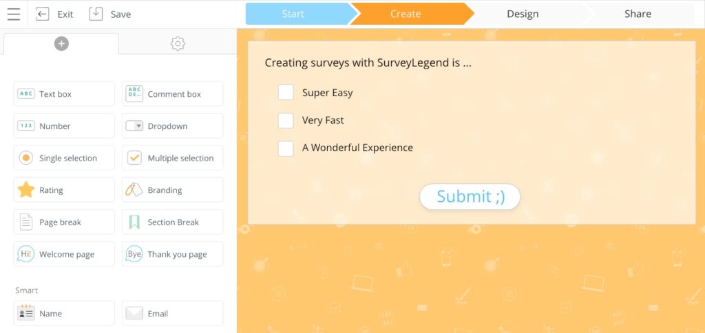 SurveyLegend_Best for mobile surveys