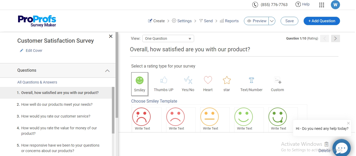 ProProfs survey maker enterprise software