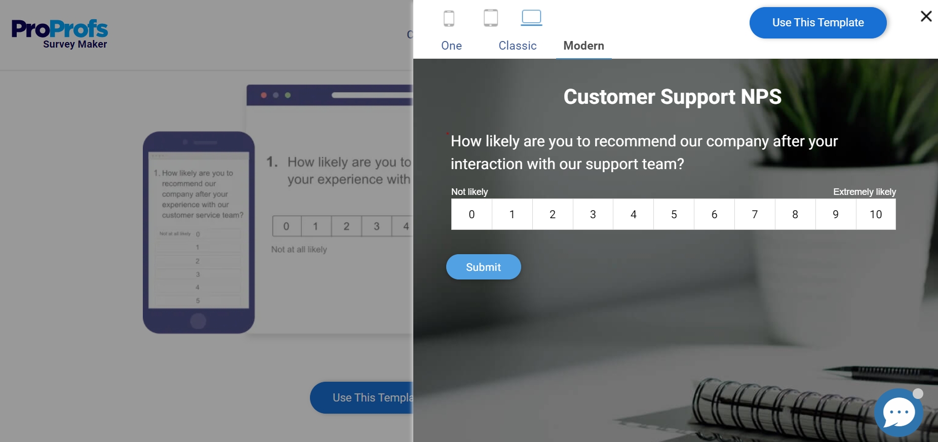 Customer Service Net Promoter Score (NPS) Template