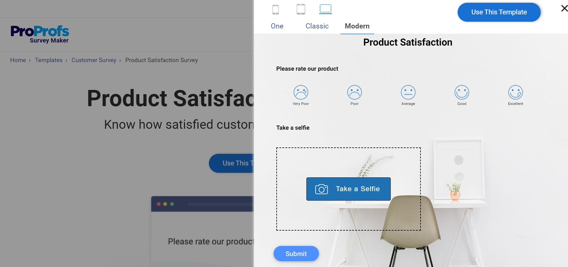 Product Satisfaction Survey