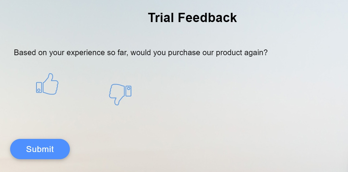 Trial Feedback