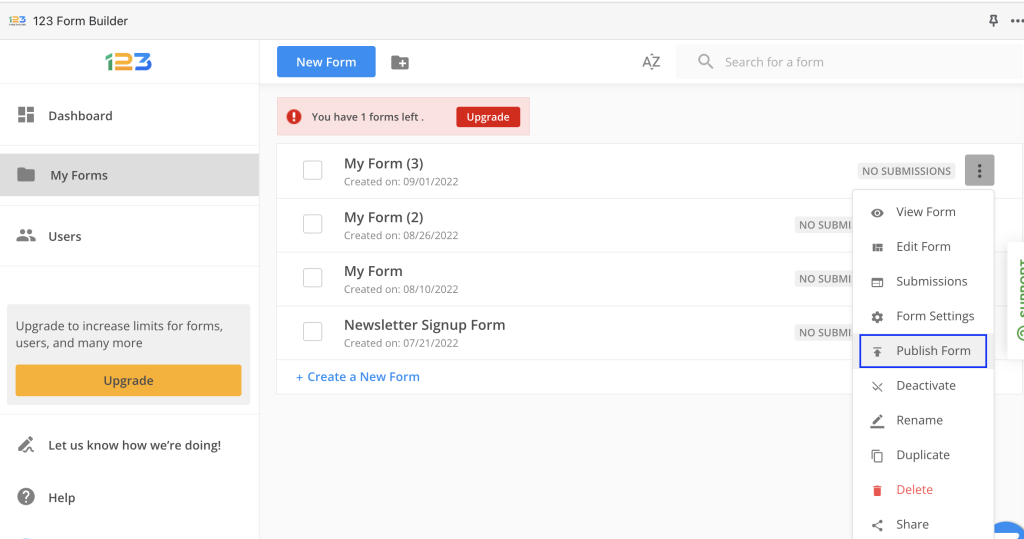 123formbuilder formstack alternative