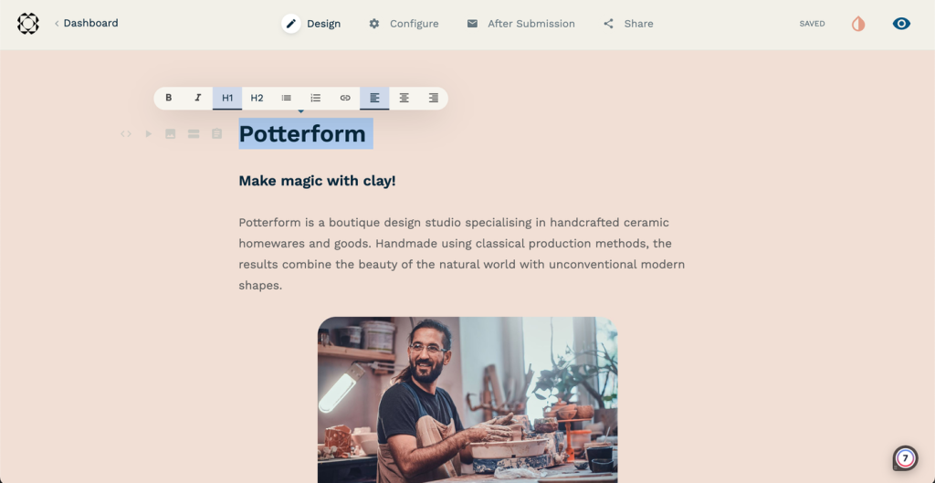 Paperform, a Formstack alternative