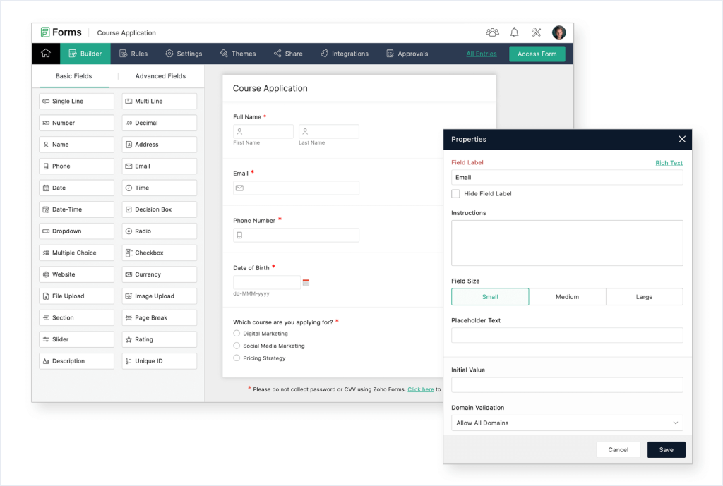 Best typeform competitor for offline data collection and CRM sync