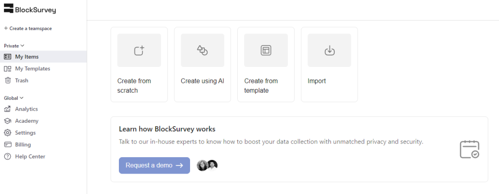 BlockSurvey: Best for Privacy-First, Anonymized Survey Data Collection