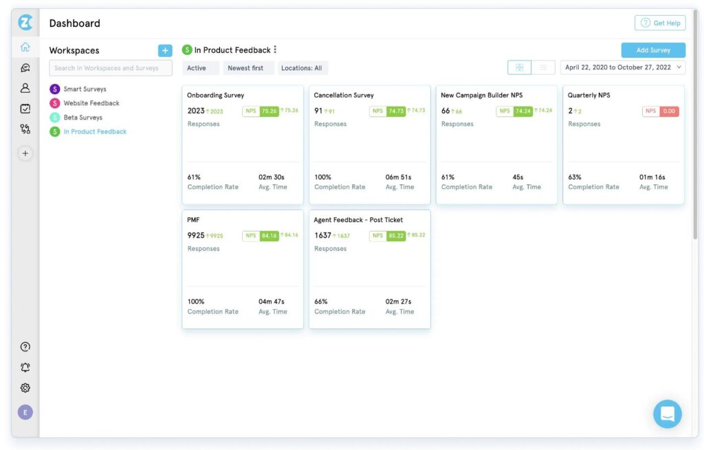 Zonka Feedback Dashboard