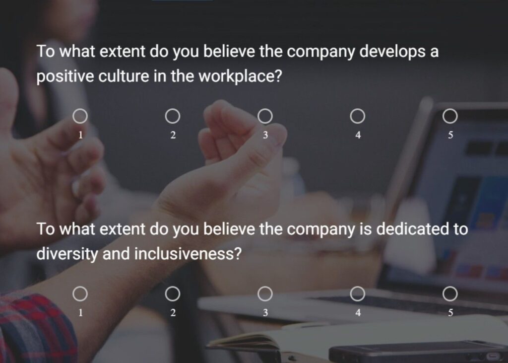 inclusion survey template