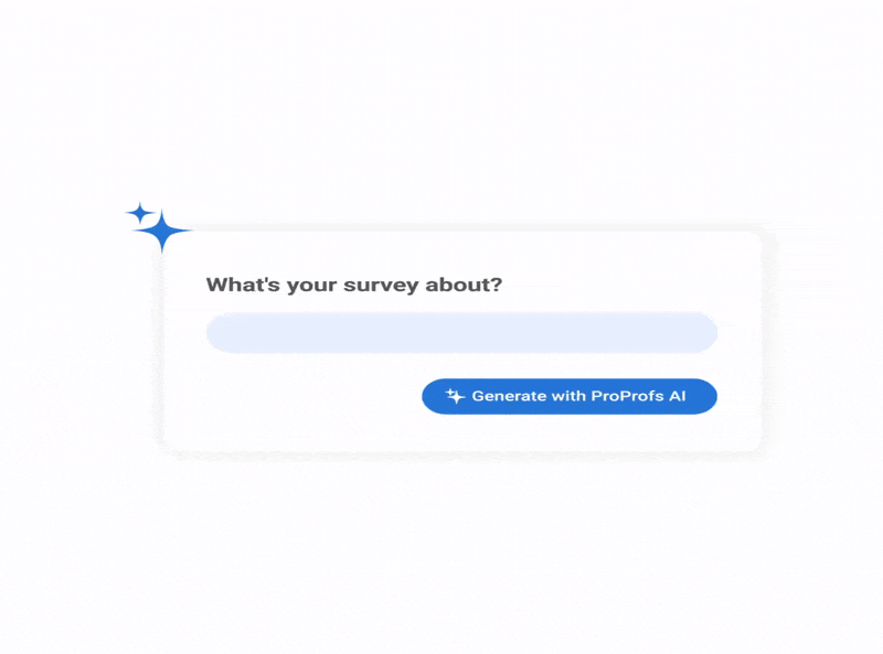 AI questionnaire