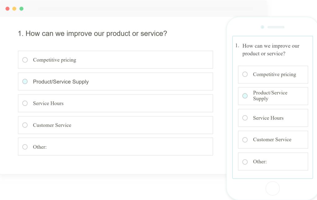close-ended question sample
