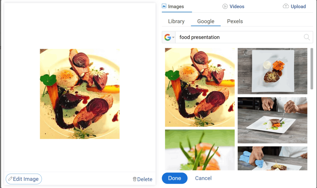 Photos for Real-World Choices