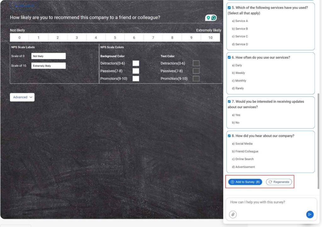 Review the Generated Questions