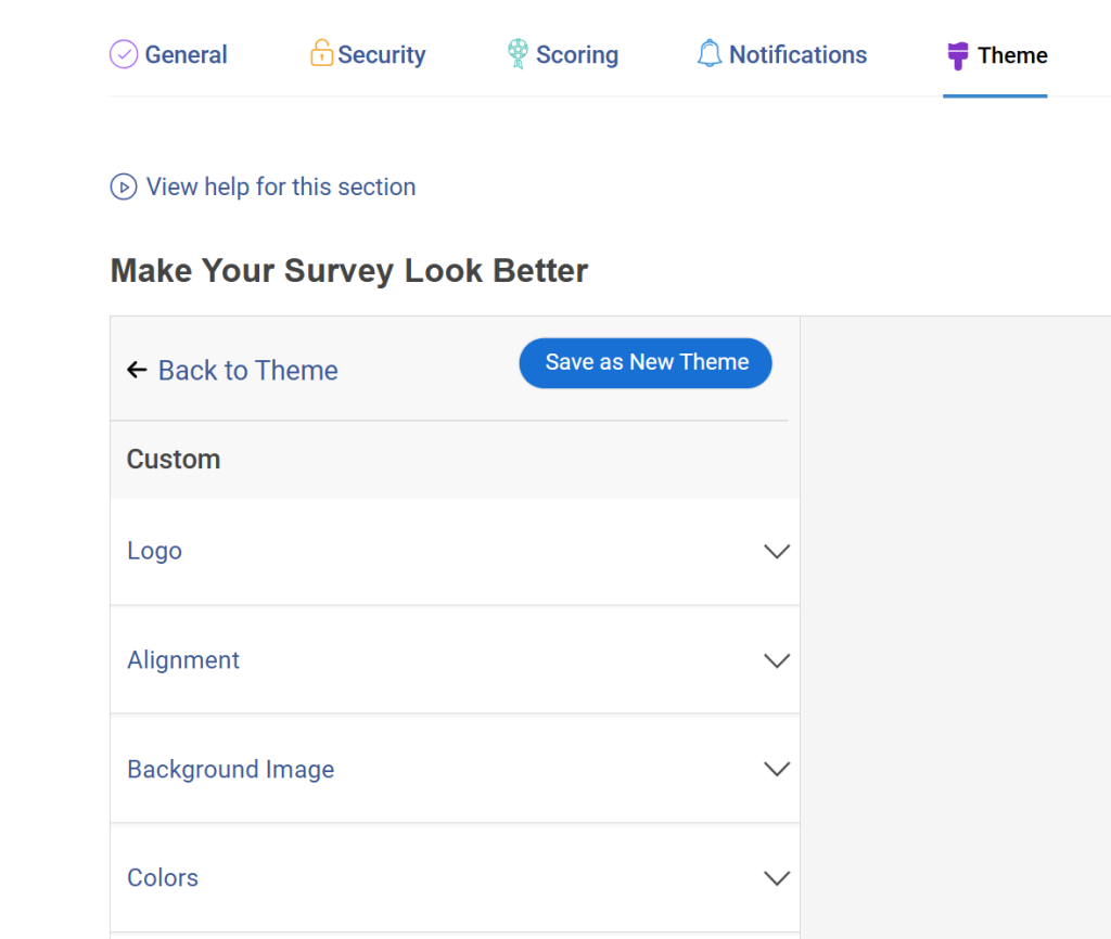 The White Label add-on removes ProProfs branding entirely, so the survey experience matches the client relationship you are actually managing.