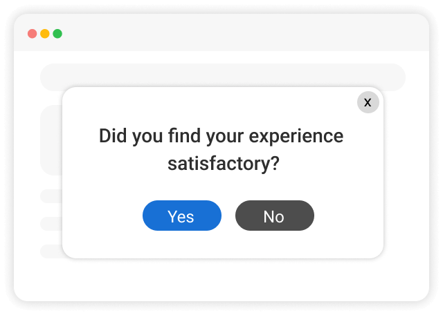 Create Popup Survey