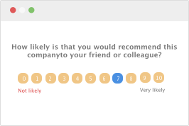 Create Net Promoter® Score Create Net Promoter® Score