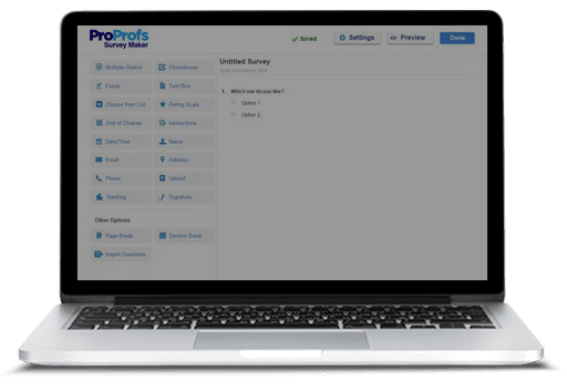 How to Create an Online Scored Survey Using Survey Maker - ProProfs