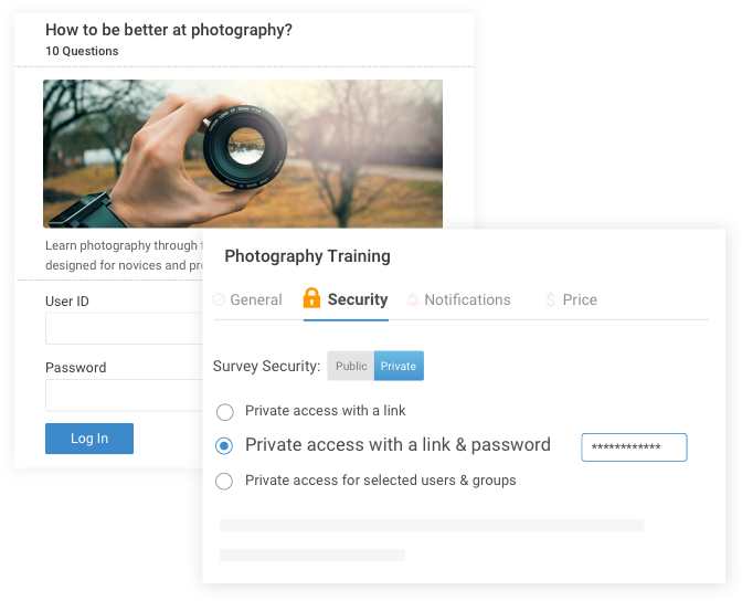 secure online questionnaire software