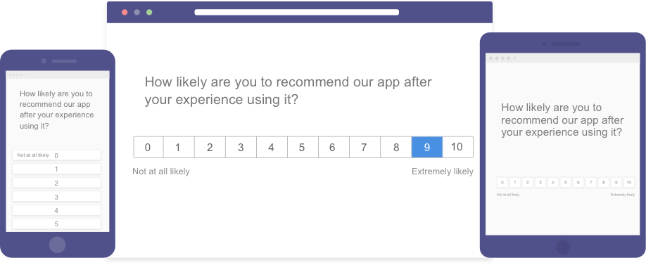 app net promoter score survey