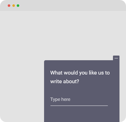 Article Topic Suggestions