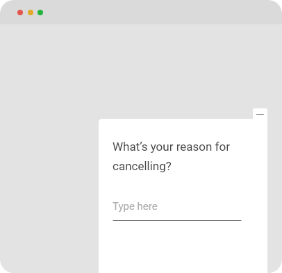 Cancellation Feedback