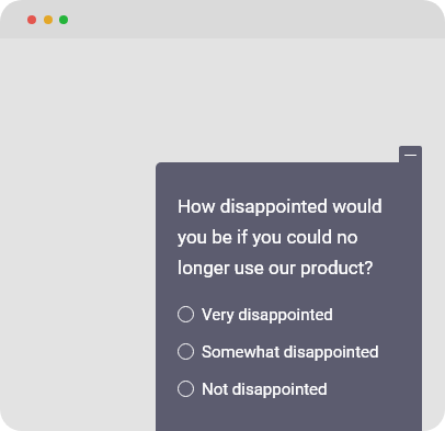 Measure Product Market Fit
