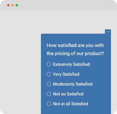Pricing Page Survey