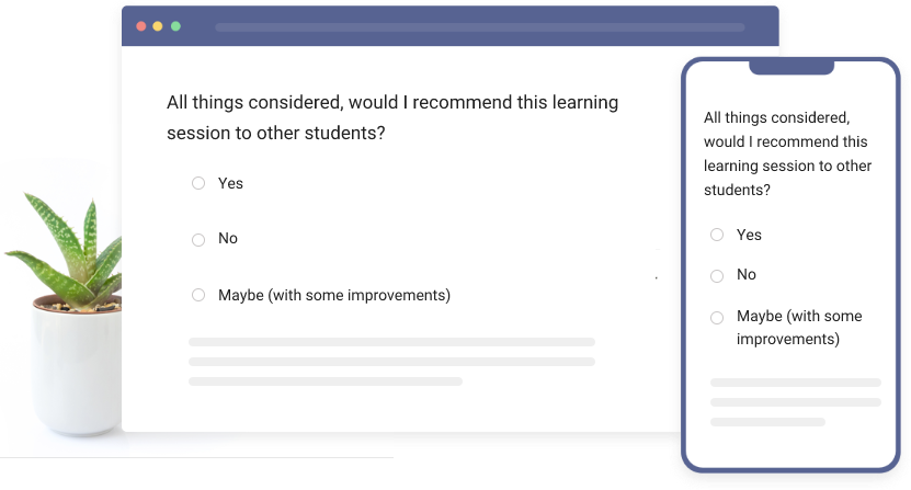 Student Survey Template